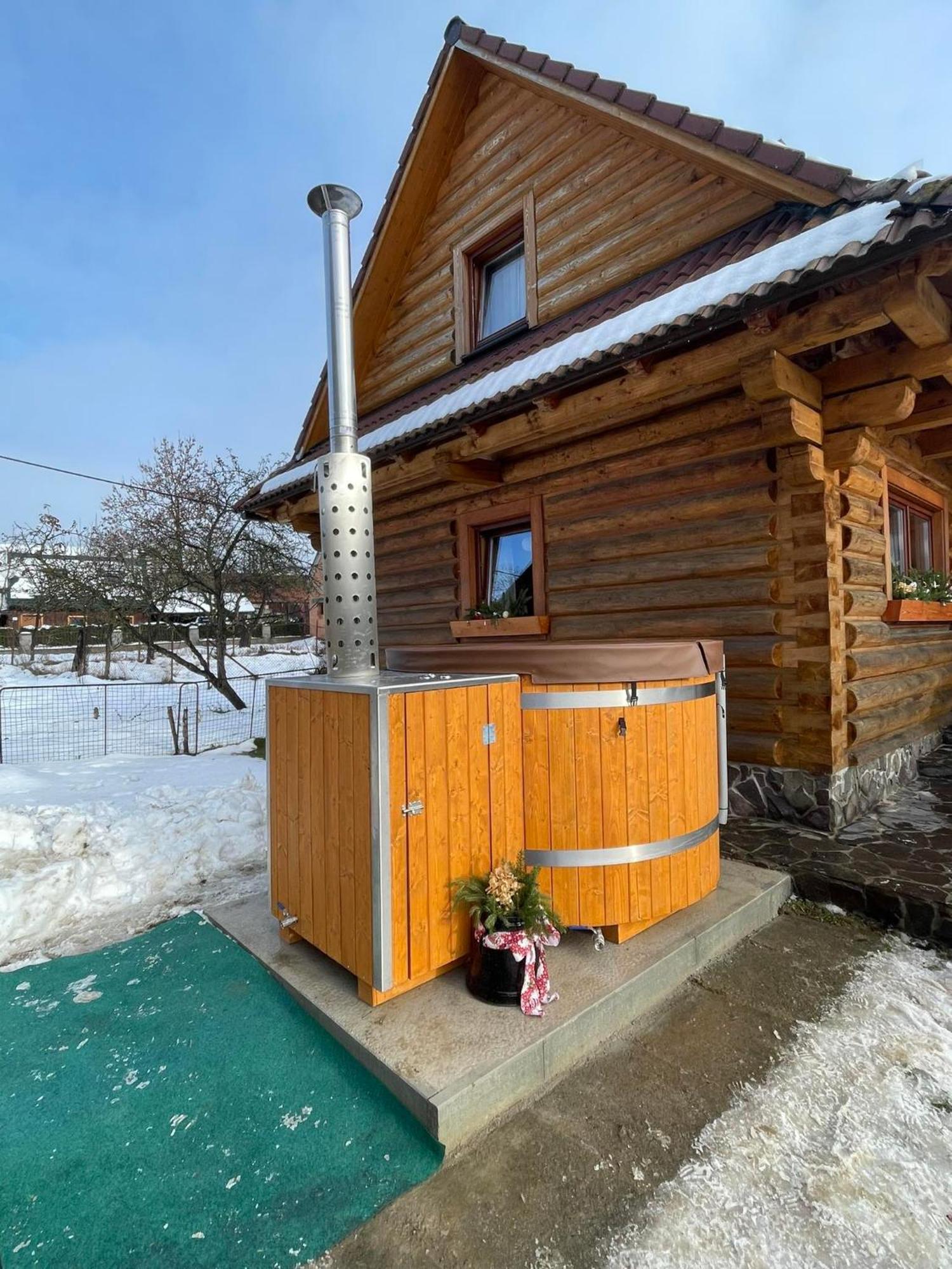 Апартаменти Drevenica Zapadne Tatry S Kupacou Kadou A Krbom Жьяр Екстер'єр фото